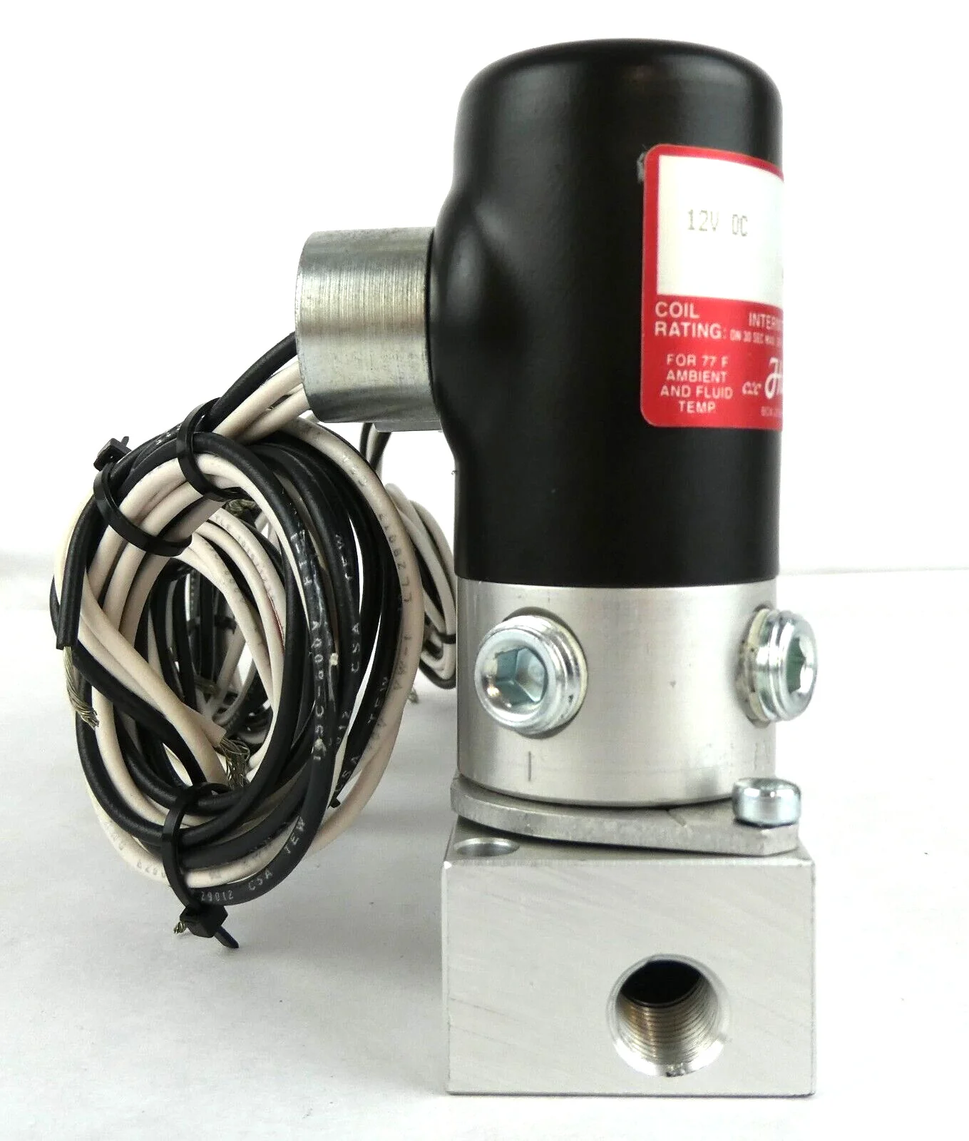 Humphrey X85 VDC Solenoid Valve Assembly 40-125 PSI Working Surplus - Image 2