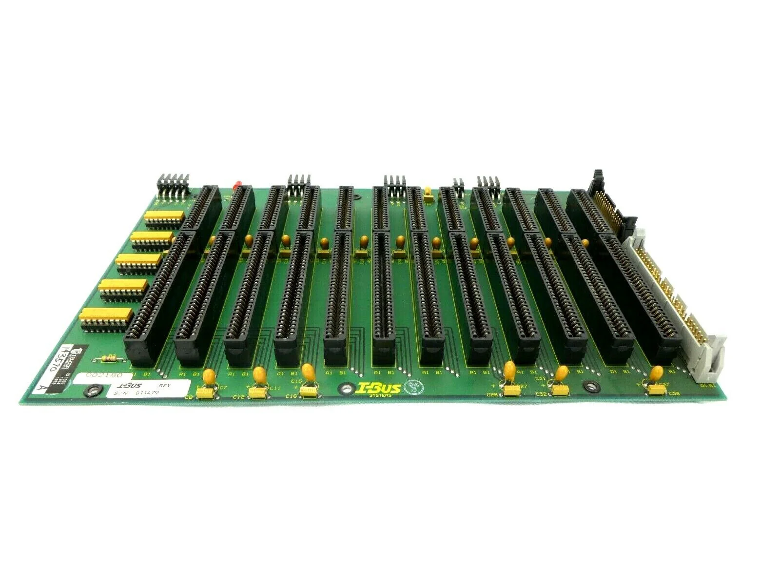 I-Bus Systems 100960 12-Slot Backplane PCB Tencor Instruments 143570 Working - Image 6