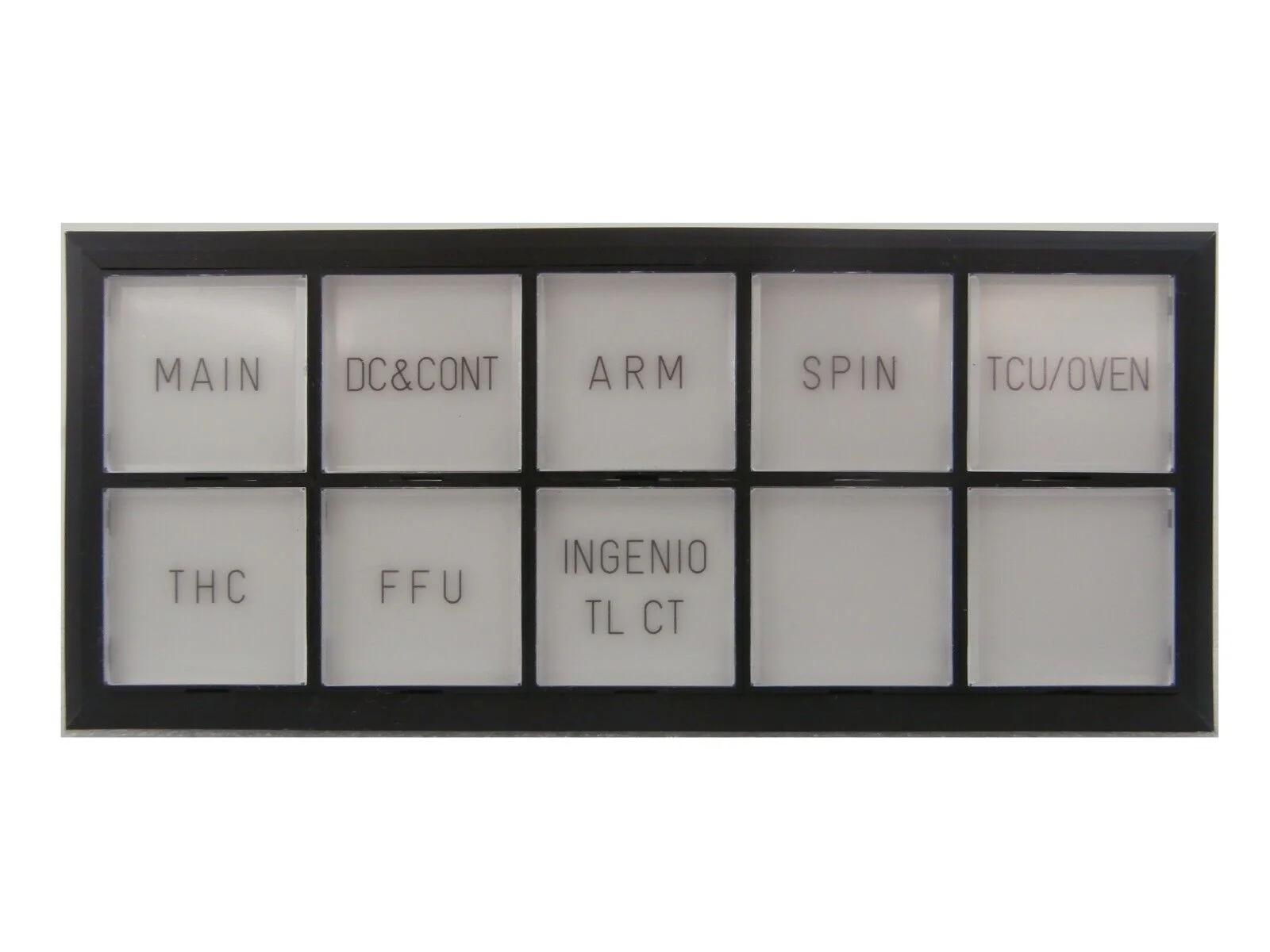 Idec SLC30N Annunciator Panel Display SLDN-30H SLDN-3TH TEL Lithius Working - Image 2
