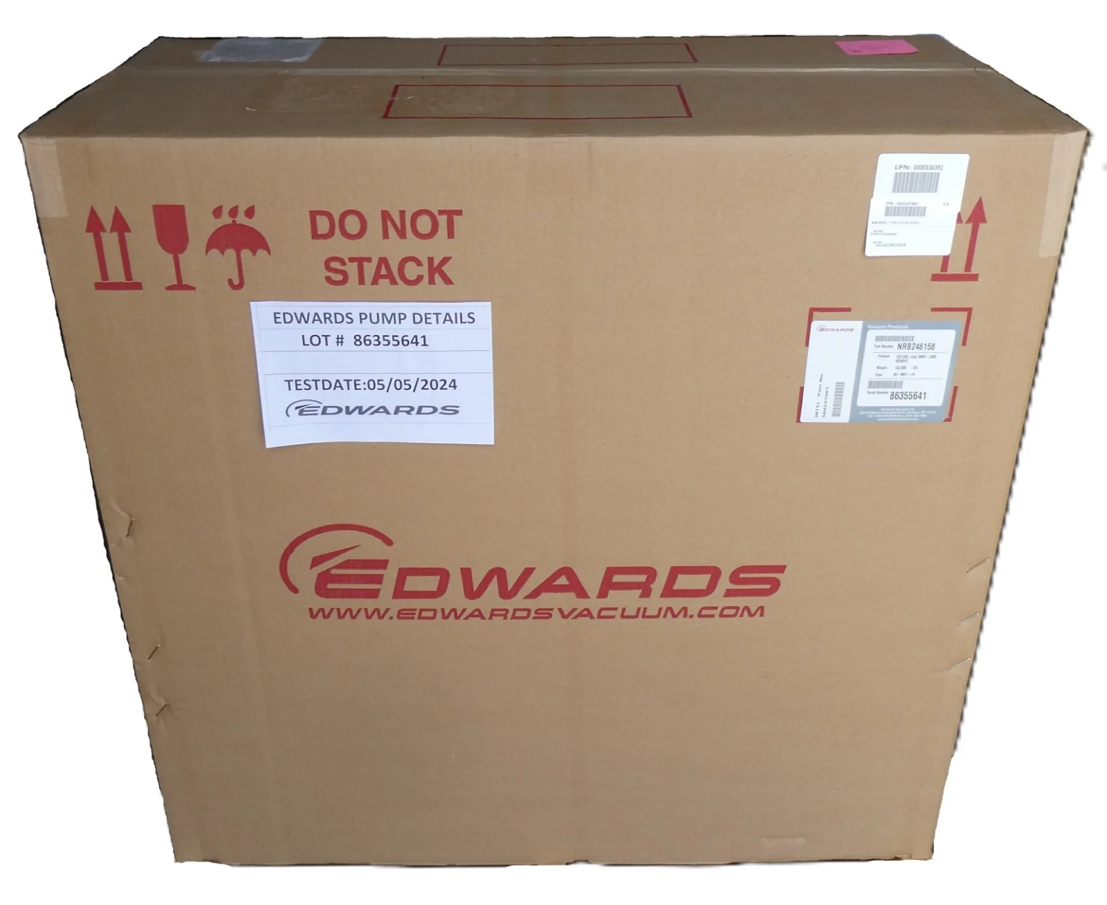 iGX100L Edwards NRB246158 Vacuum Pump IGX 100L Manufacturer Refurbished - Image 6