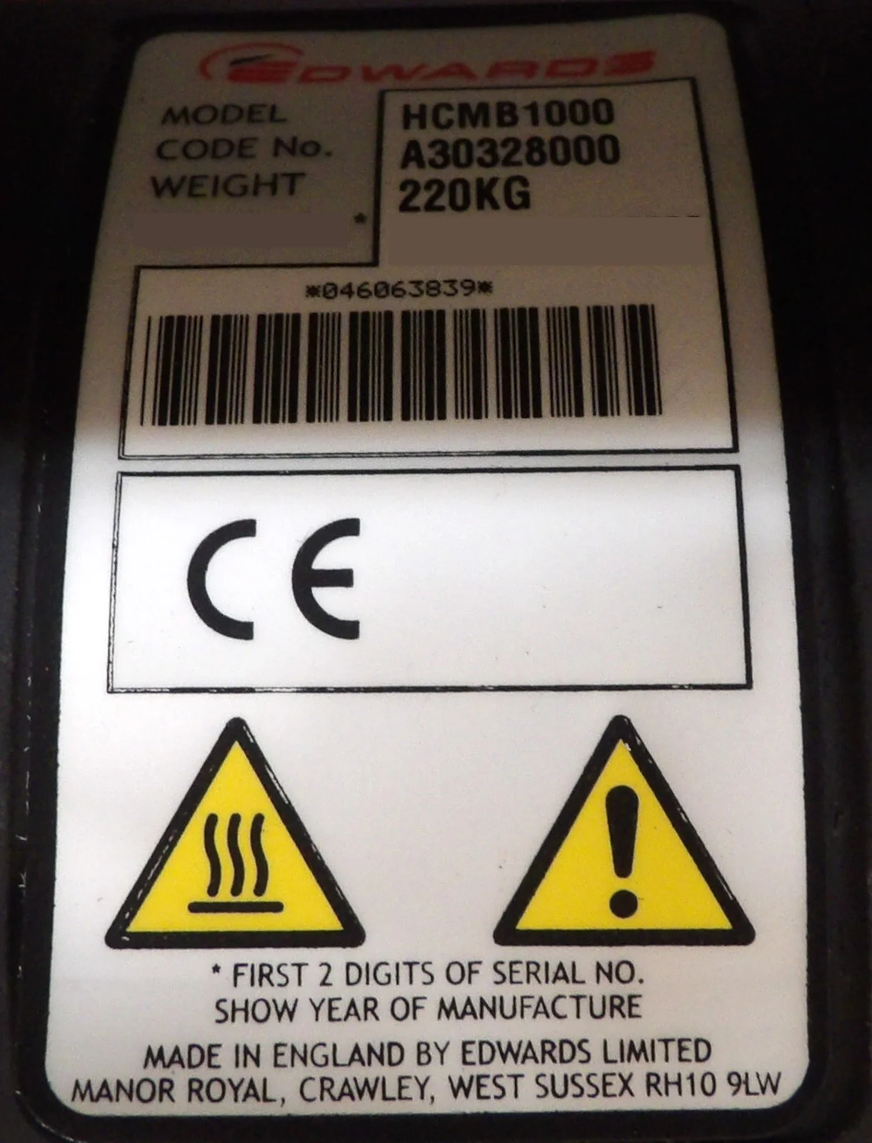 iH 1000 Edwards A53352945XS Vacuum Dry Pump iH1000 Manufacturer Refurbished - Image 19
