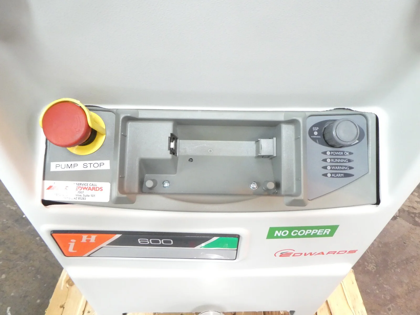 iH 600 NEW LOOK Edwards A53351945XS Dry Pump IH600 Error 5512 Tested As-Is - Image 14