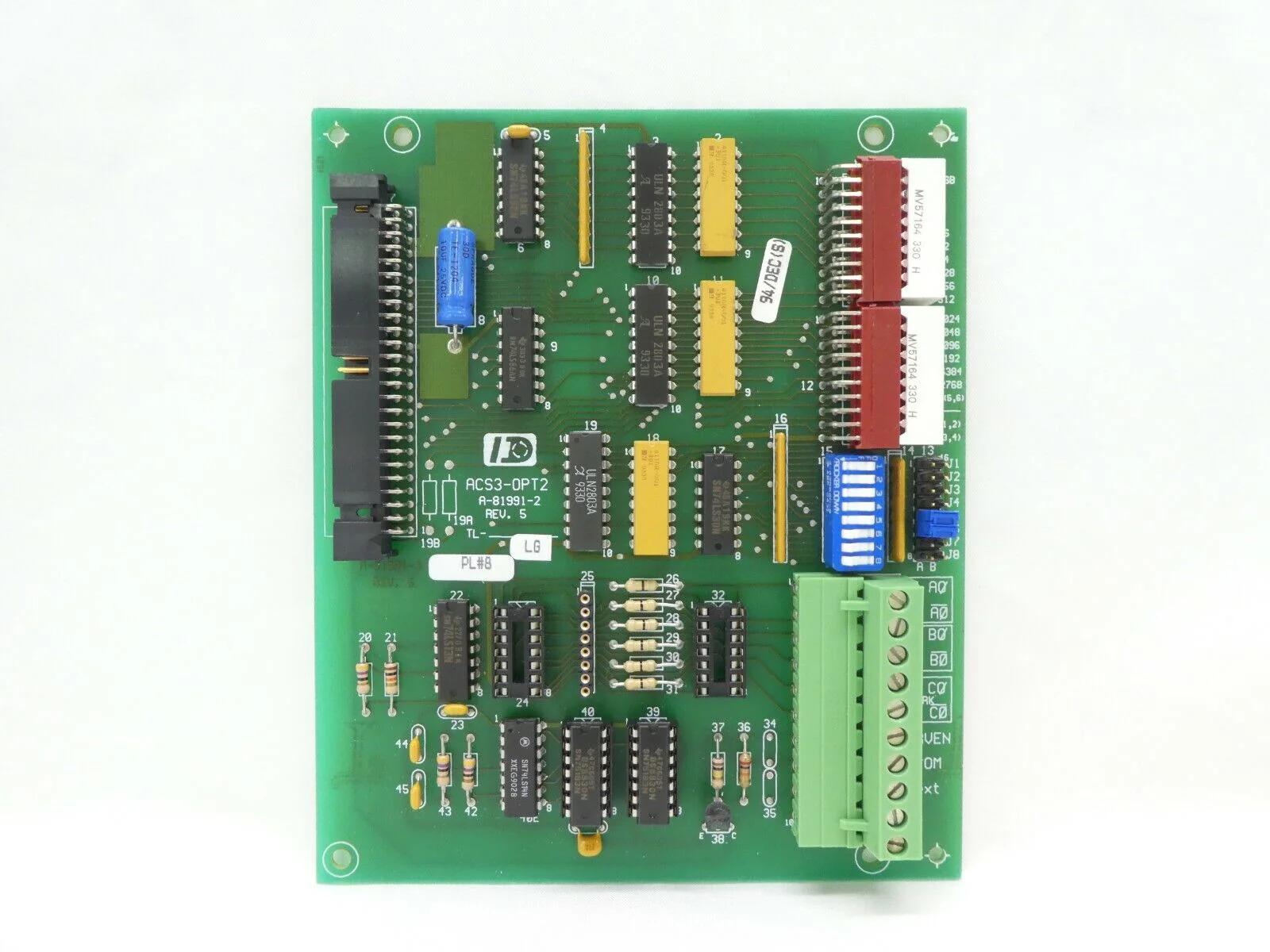 Industrial Drive A-81991-2 Optical Encoder PCB ACS3-OPT2 Varian 108181191 New - Image 3