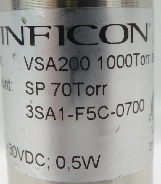 Inficon 3SA1-F5C-0700 Absolute Vacuum Switch VSA200 Reseller Lot of 3 Working - Image 10