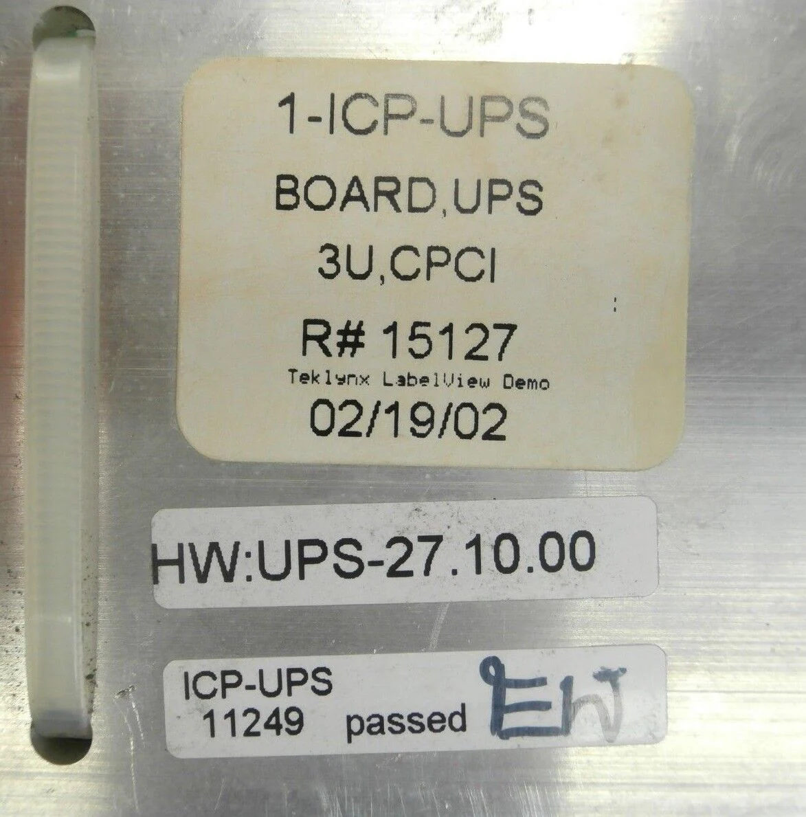 Inova Computers 11249 UPS Board PCB Card 1-ICP-UPS UPS-27.10.00 Used Working - Image 8