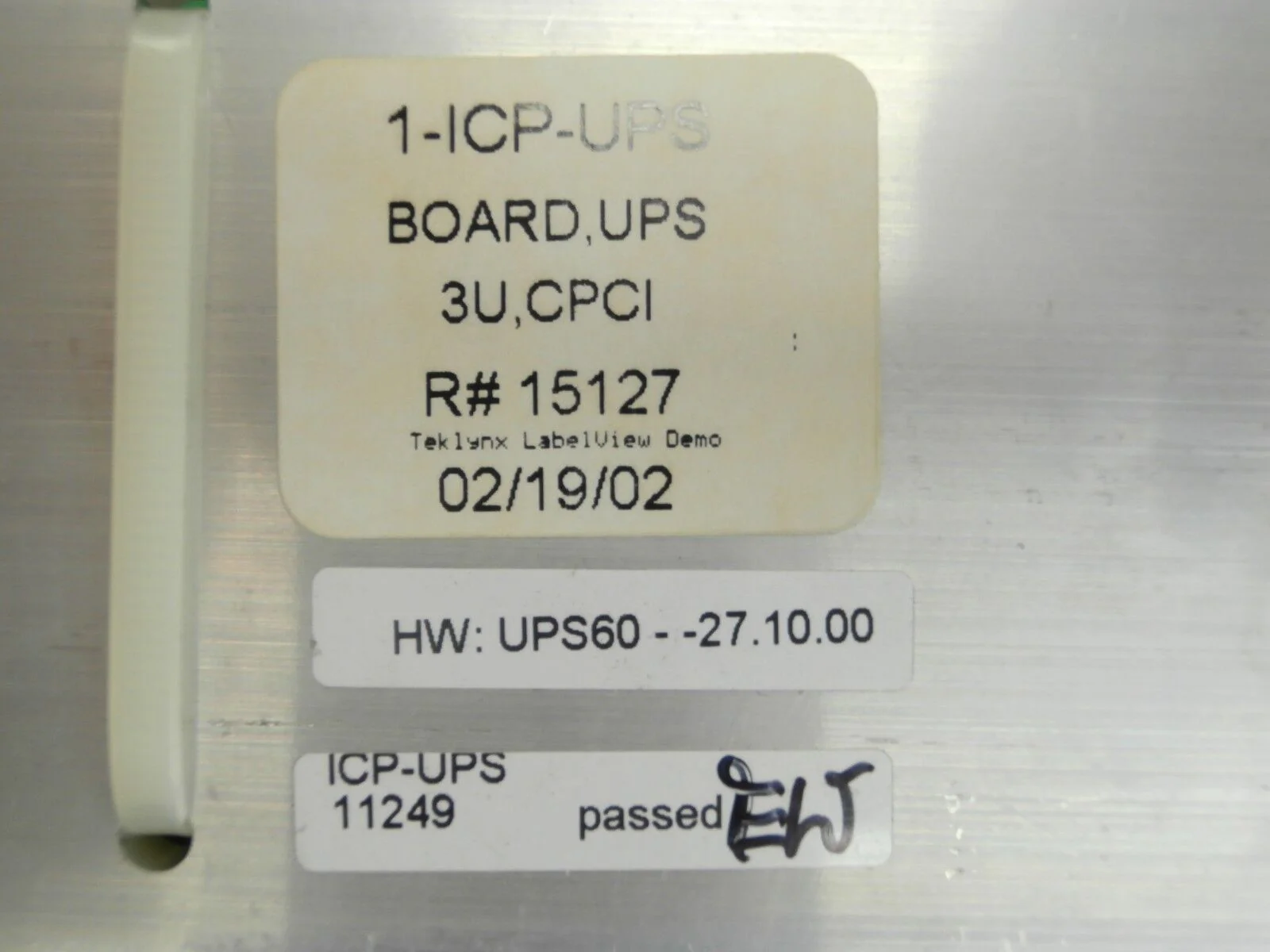 Inova Computers 11249 UPS Board PCB Card 1-ICP-UPS UPS60-27.10.00 Used Working - Image 10