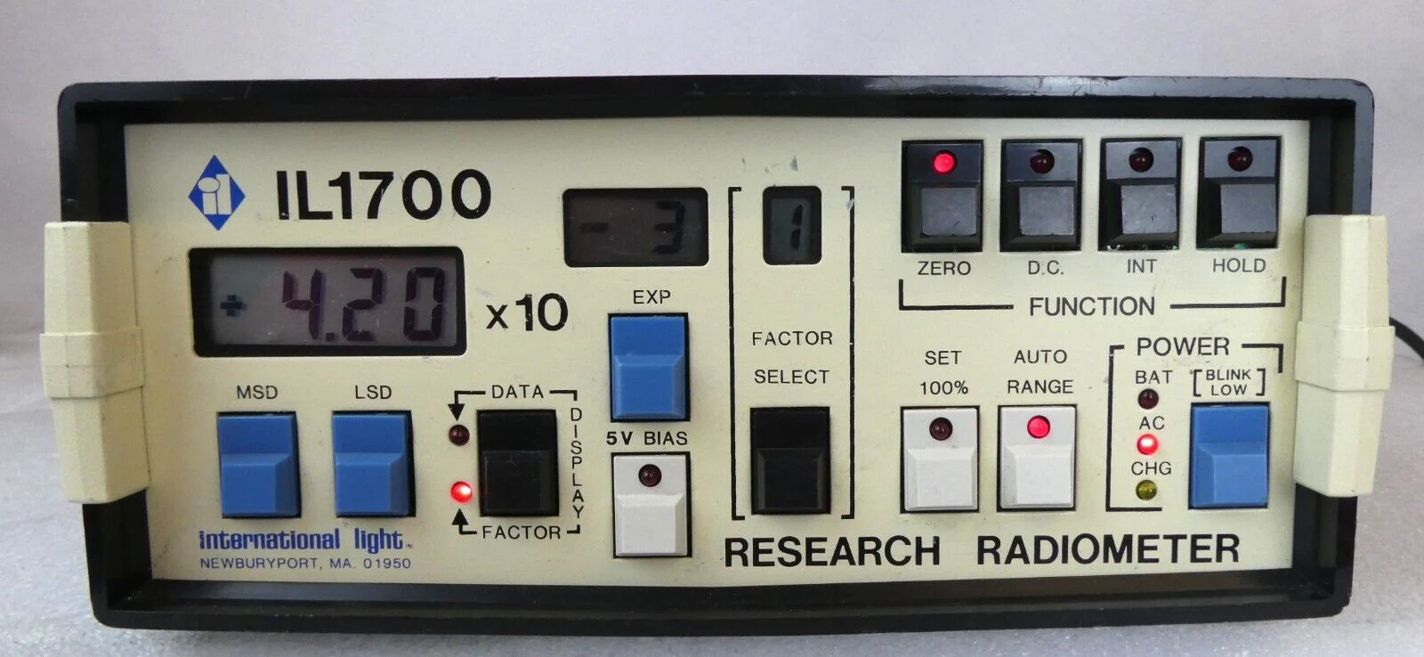 International Light Technologies IL1700 Research Radiometer Module Working Spare - Image 8