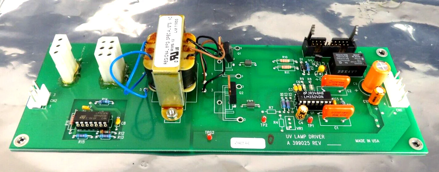 InUSA A399025 IN-2000 UV Lamp Driver PCB 399025 Working Surplus - Image 2