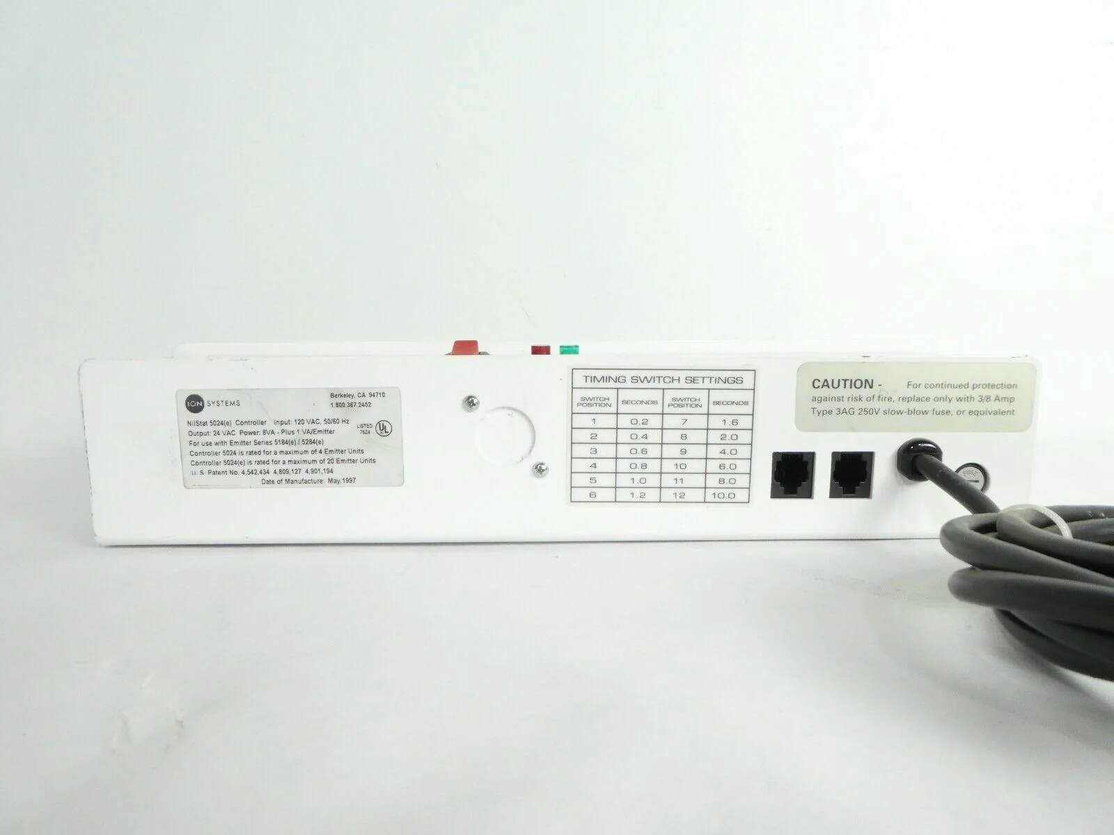 ION Systems NilStat 5024(e) Controller Reseller Lot of 3 Used Working - Image 8