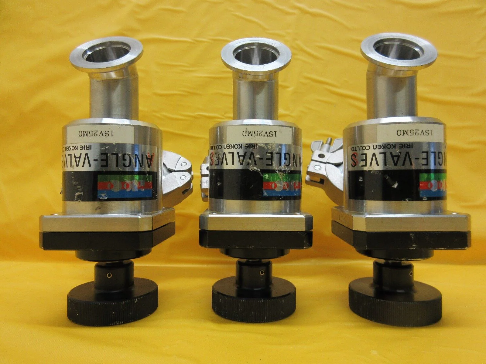 Irie Koken 1SV25M0 Manual Angle Valve Reseller Lot of 3 Used Working - Image 2
