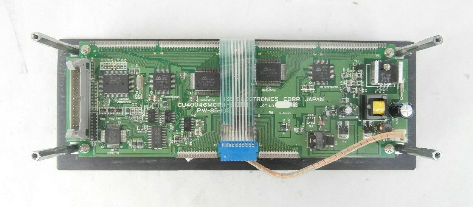ISE Electronics CU40046MCPB-S Display PCB Keypad PW-85-102 Verteq Working Spare - Image 3