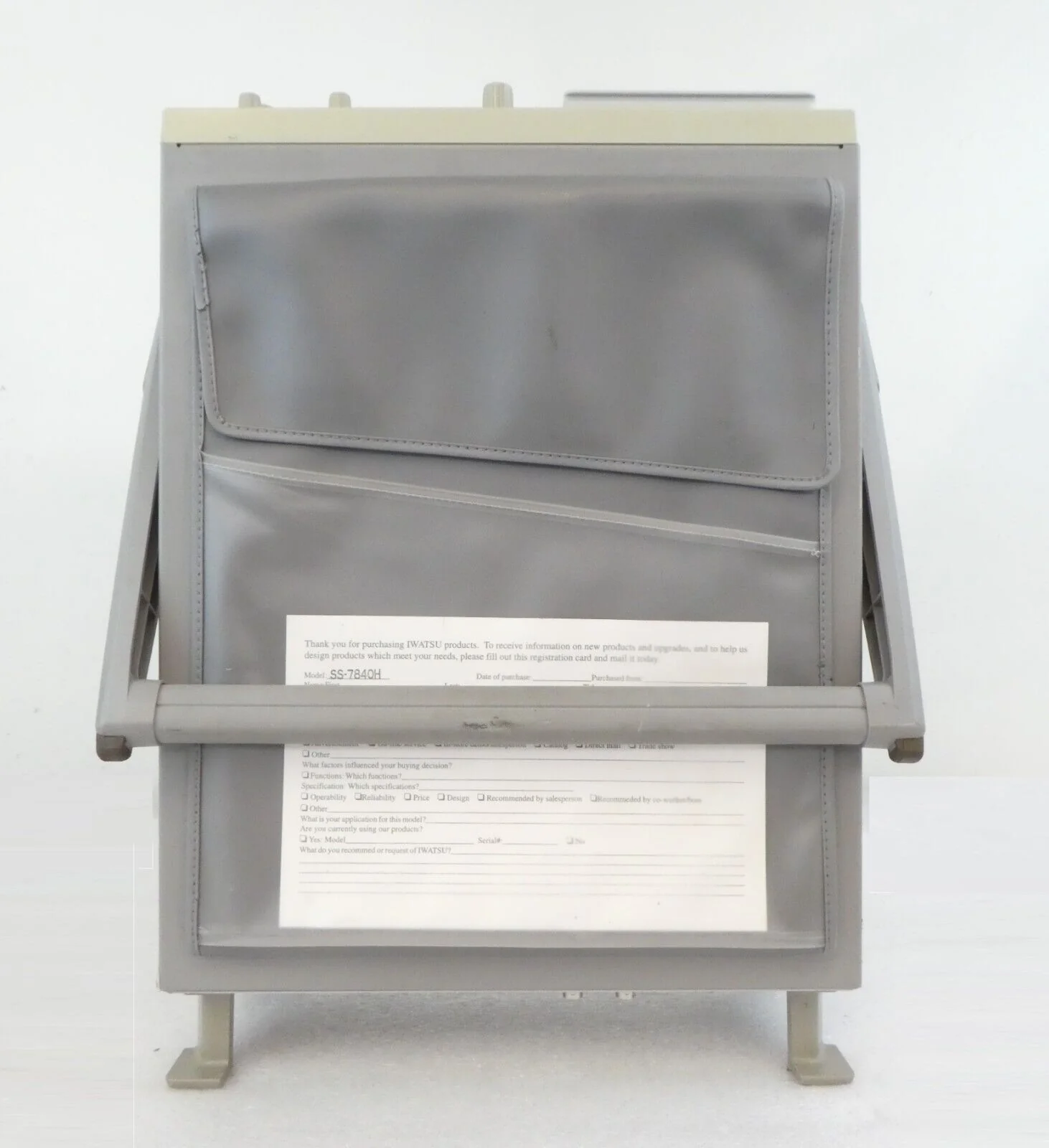 Iwatsu Electric SS-7840H Portable 470MHz Analog Oscilloscope Spare Surplus - Image 6