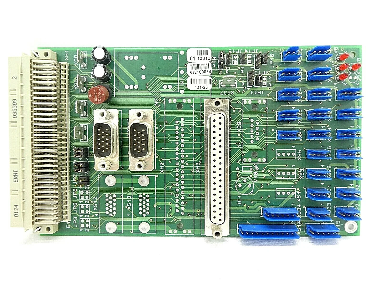 Jenoptik 812100038 Interface Board PCB 131-25 Brooks Automation Working Surplus - Image 2