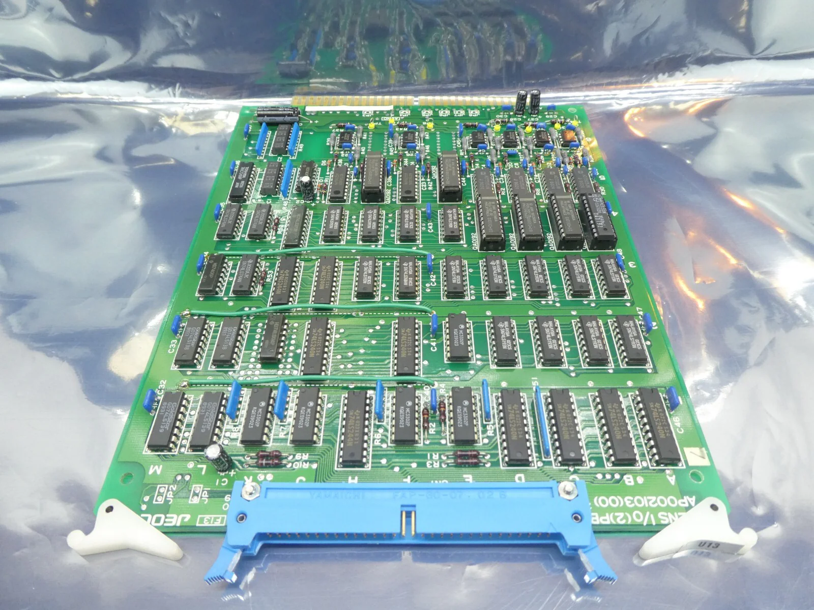 JEOL AP002103(00) Lens I/O PCB Card LENS I/O(2)PB JSM-6300F SEM Working Surplus - Image 11