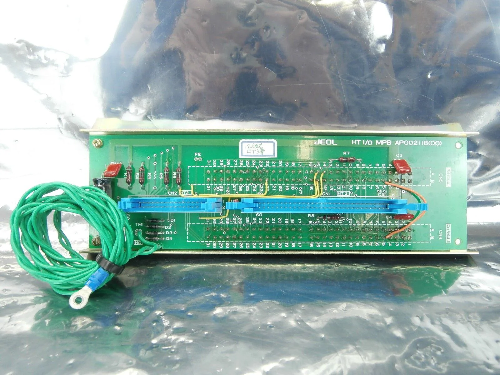 JEOL AP002118(00) Backplane Board PCB HT I/O MPB JSM-6400F SEM Used Working - Image 2
