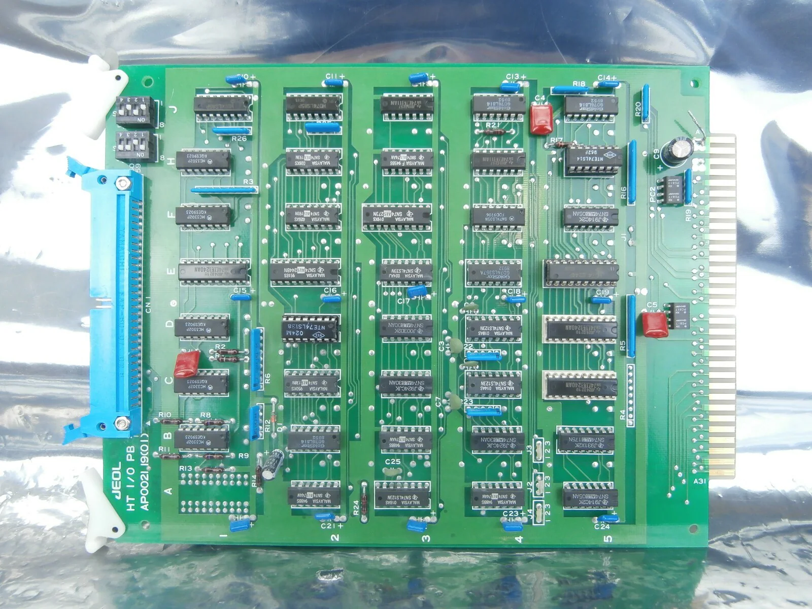 JEOL AP002119(01) Processor Board PCB Card HT I/O PB JSM-6400F Used Working - Image 2