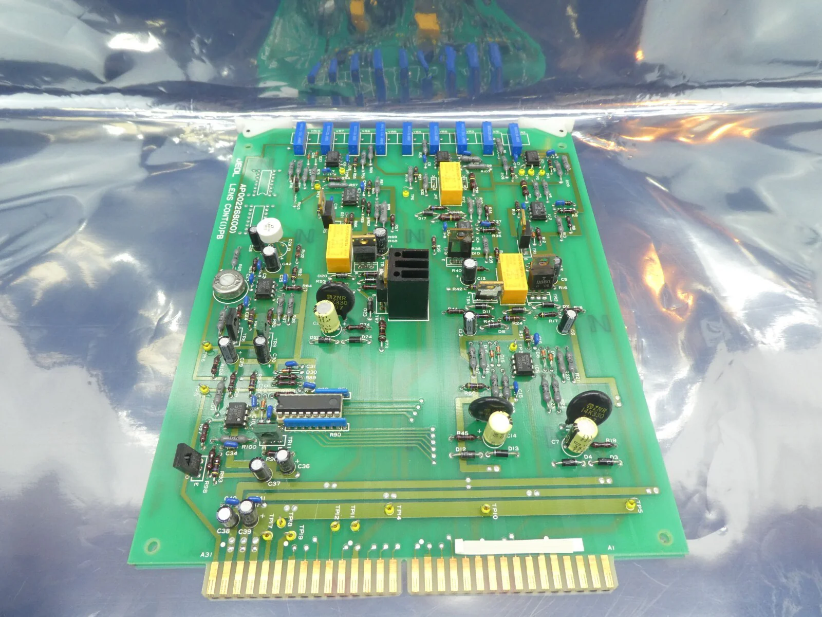 JEOL AP002268(00) Lens Control PCB Card LENS CONT(1)PB JSM-6300F SEM Working - Image 7