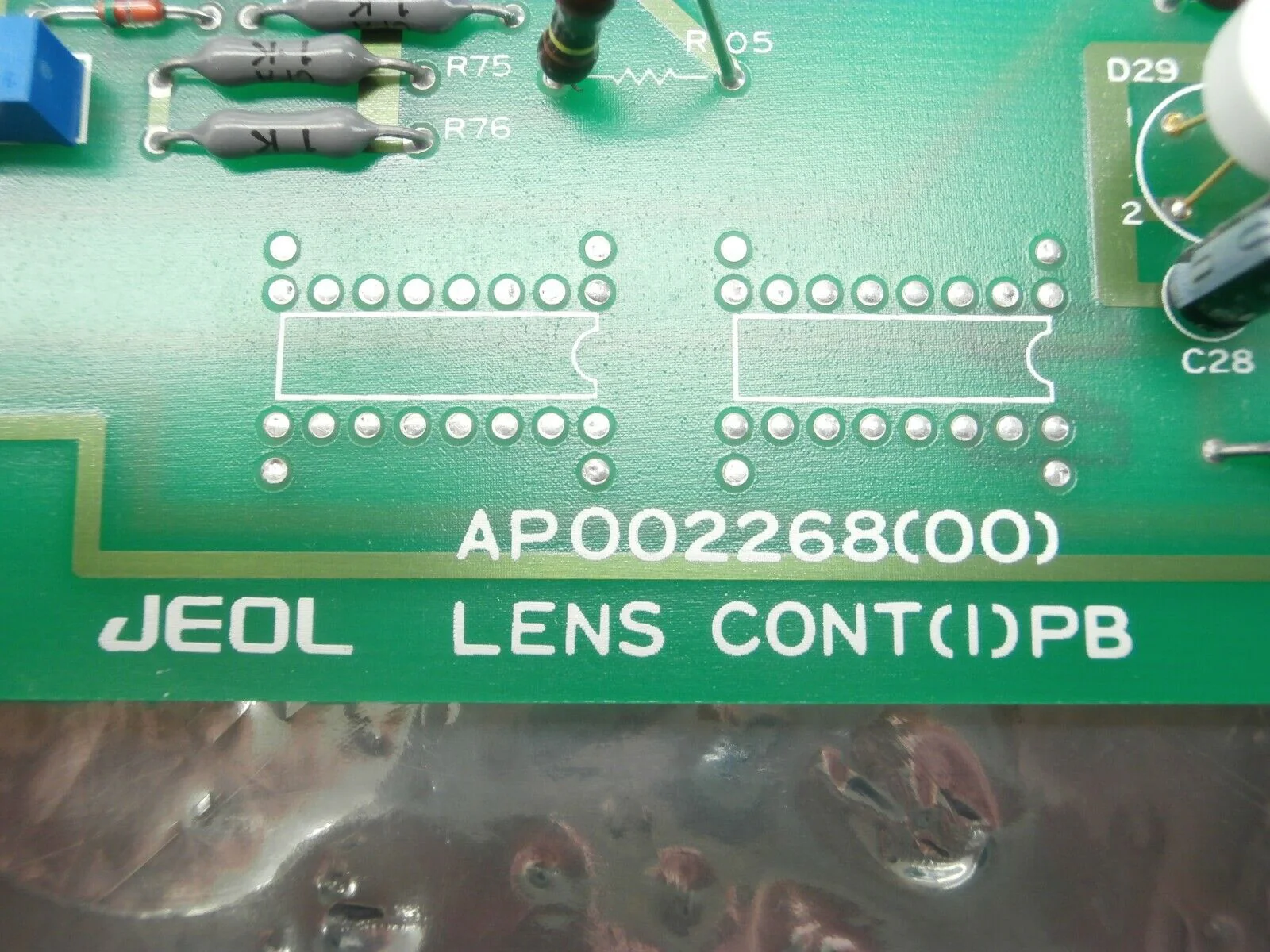 JEOL AP002268(00) Processor Board PCB Card LENS CONT(1)PB KI JSM-6400F Used - Image 8