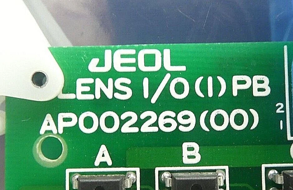 JEOL AP002269(00) Lens I/O PCB Card LENS I/O(1) PB JSM-6300F SEM Working Surplus - Image 12