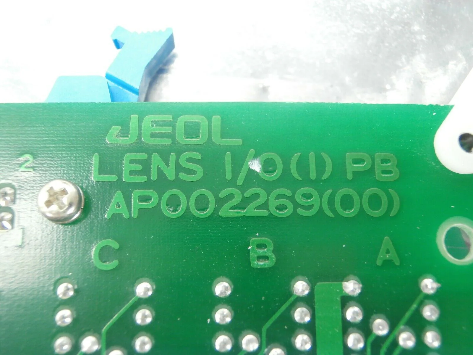 JEOL AP002269(00) Processor Board PCB Card LENS I/O(1)PB KI JSM-6400F Used - Image 11