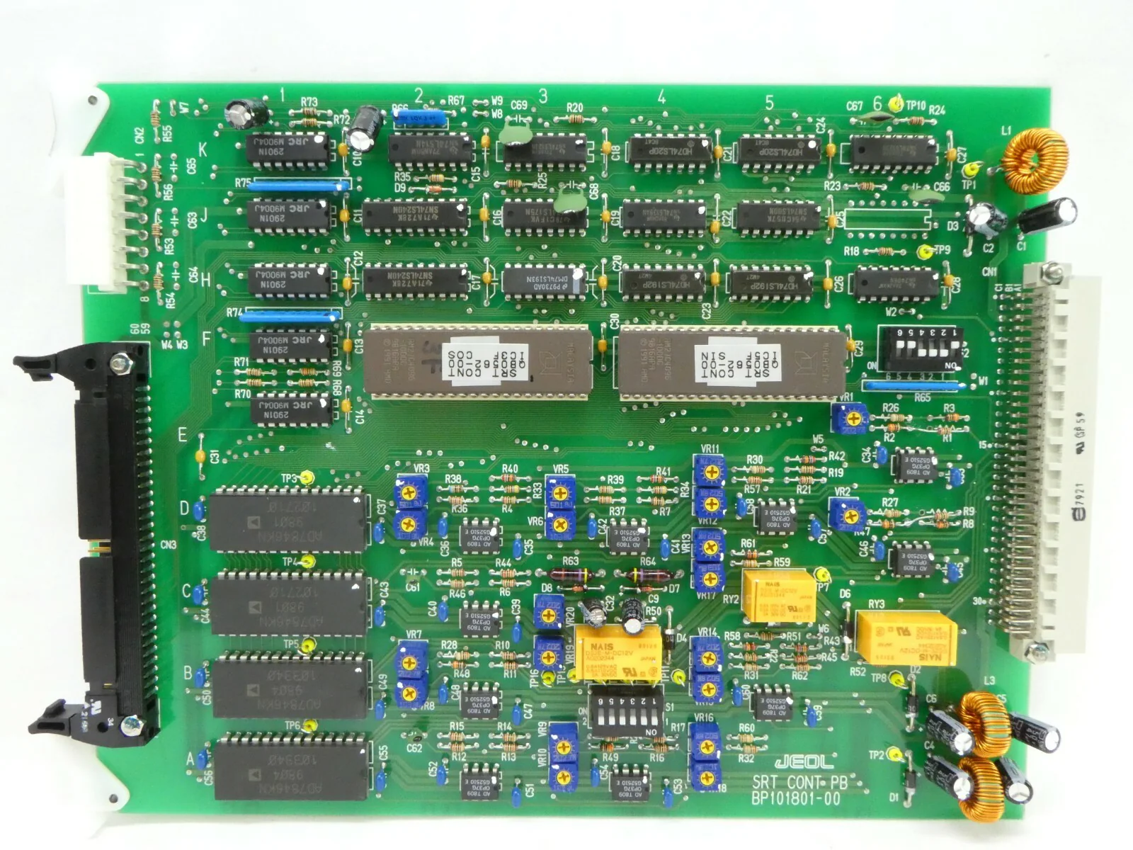 JEOL BP101801-00 SRT CONT PB PCB Card JWS-2000 Wafer Review SEM Working Spare - Image 2