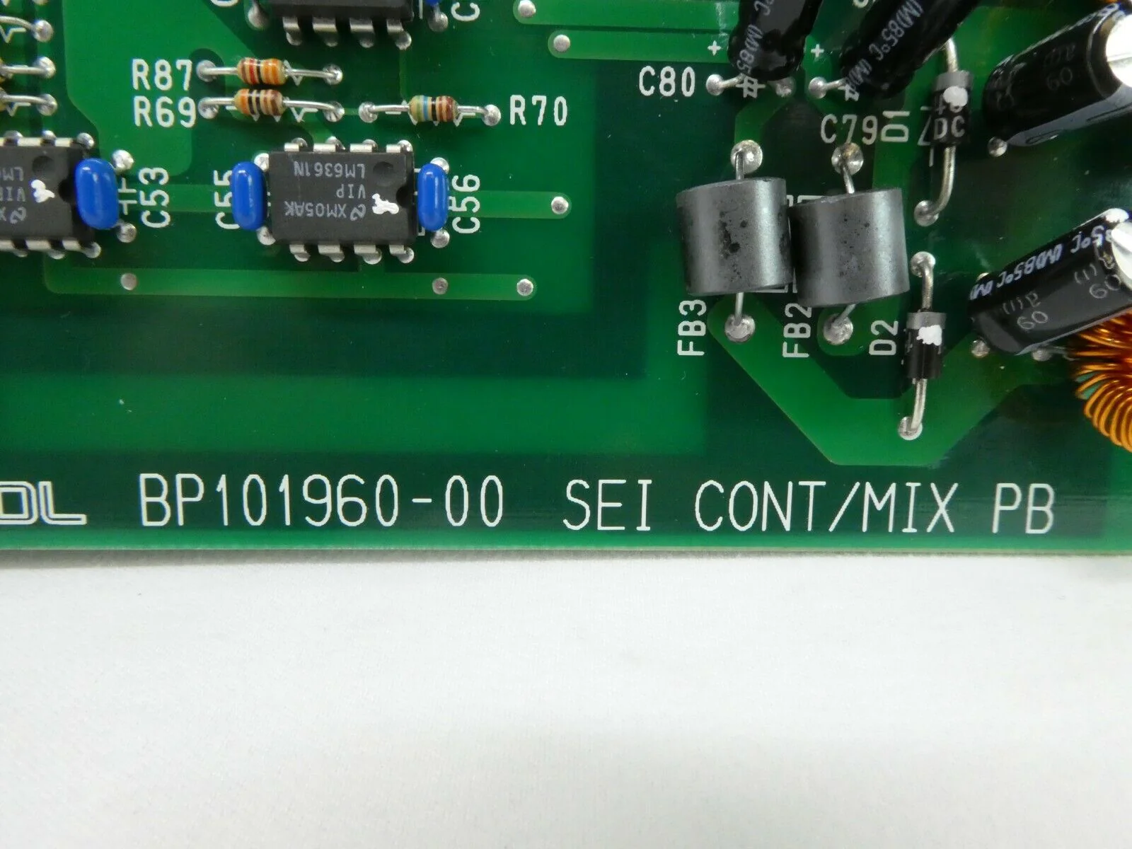 JEOL BP101960-00 SEI CONT/MIX PB PCB Card JWS-2000 SEM System Working Spare - Image 12