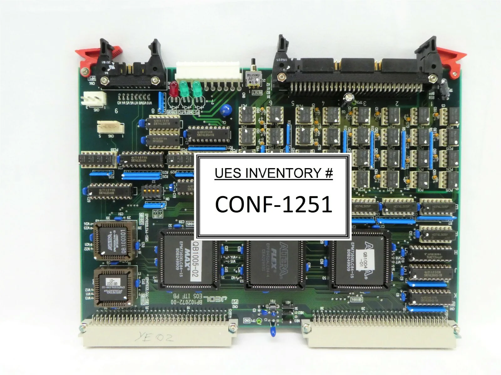 JEOL BP102072-00 EOS ITF PB PCB Card JWS-2000 Wafer Defect Review SEM Working