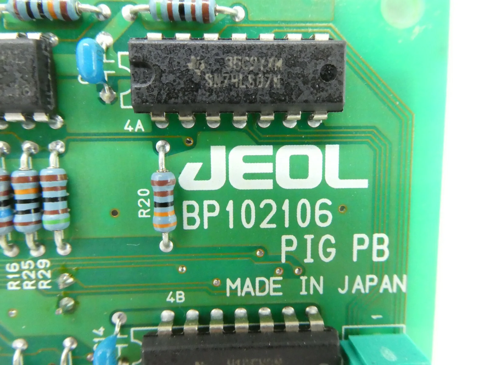 JEOL BP102106 PIG PB Board PCB 2TP-3A304 JWS-2000 Wafer Defect SEM Working Spare - Image 13