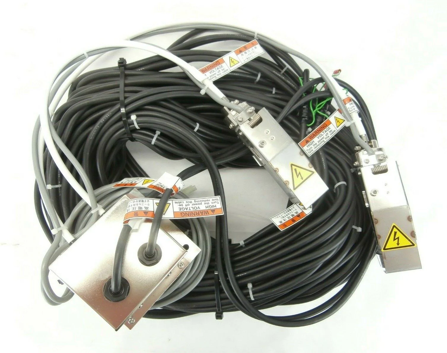 JEOL Dual Ion Vacuum Pump Magnet Assembly HV Cable Set JWS-2000 SEM Working - Image 8