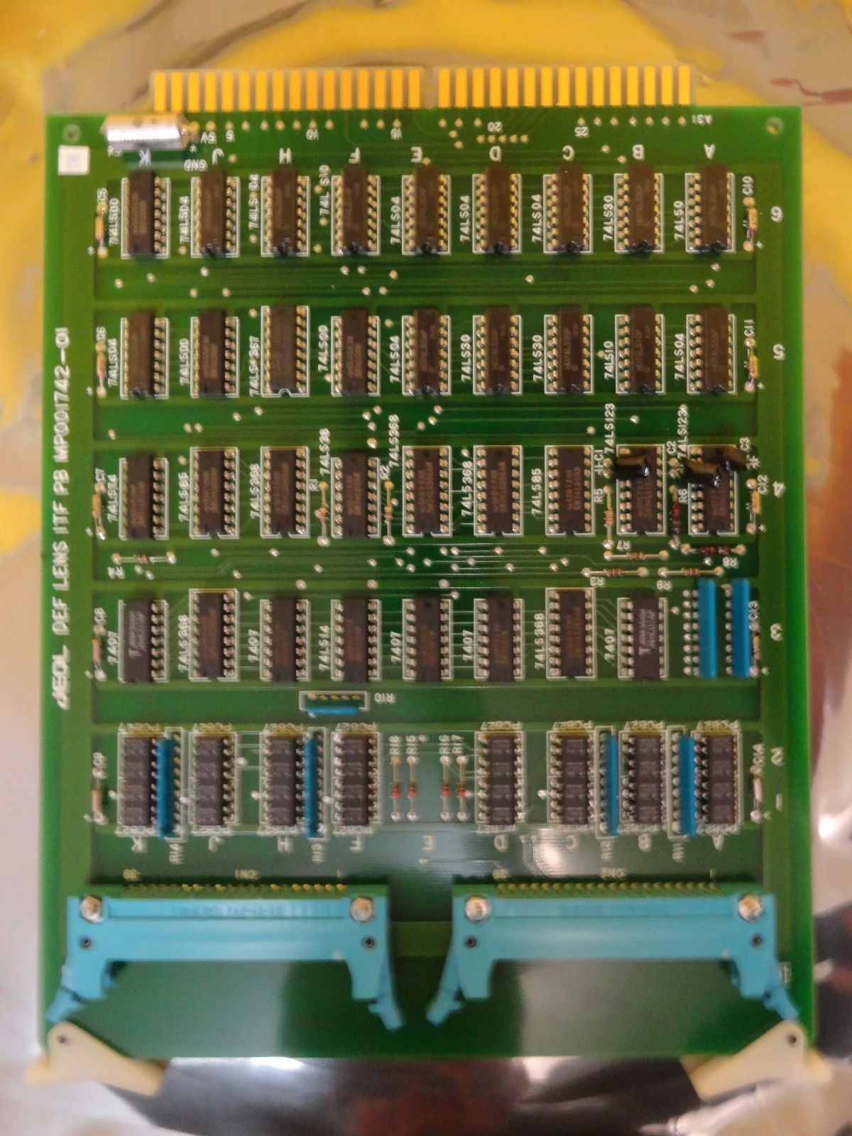 JEOL MP0021742-01 DEF LENS ITF PB Interface PCB Card EM-2010F Working - Image 3