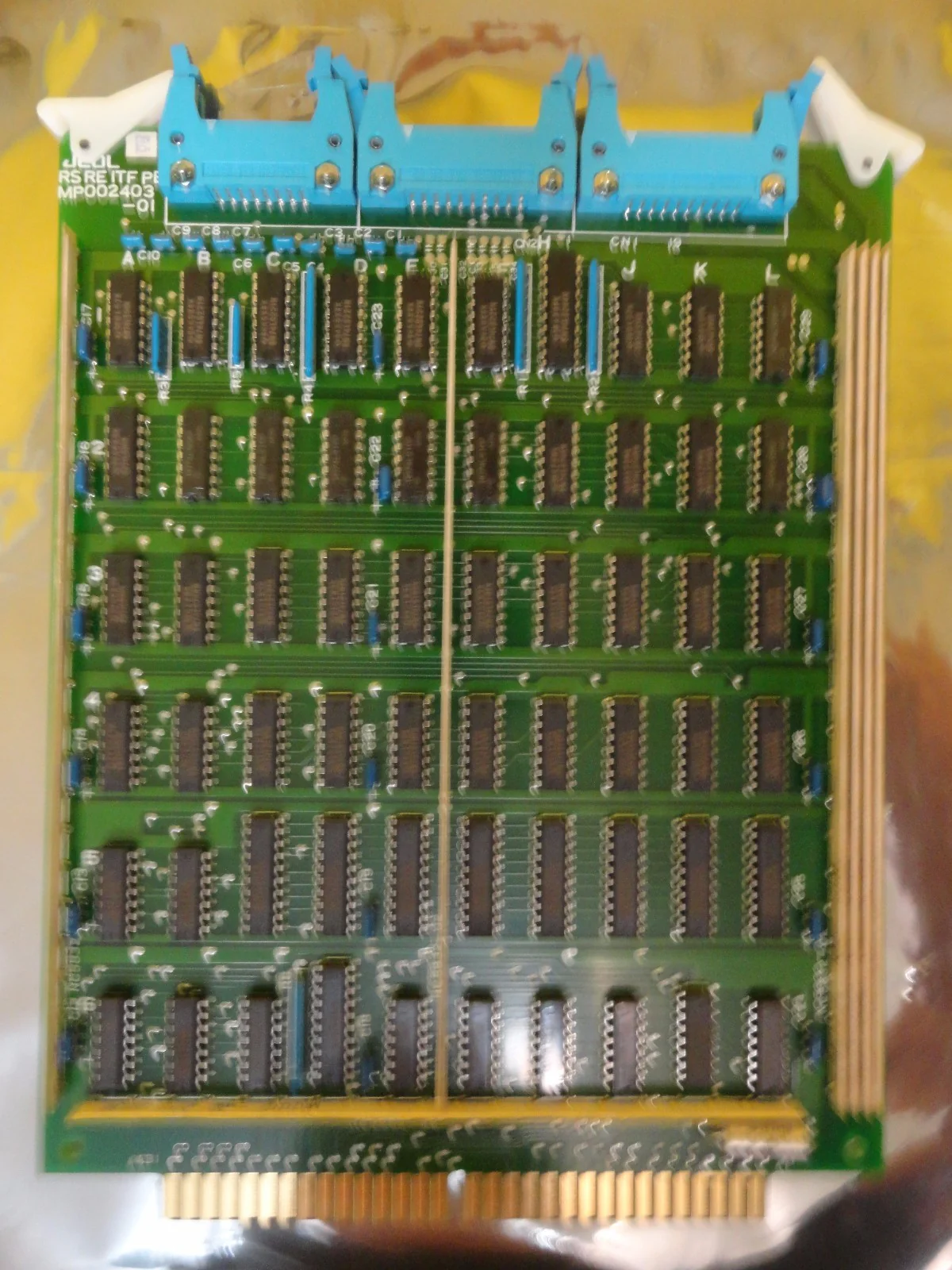 JEOL MP002403-01 RS RE ITF PB Interface Board PCB Card EM-2010F Working - Image 2