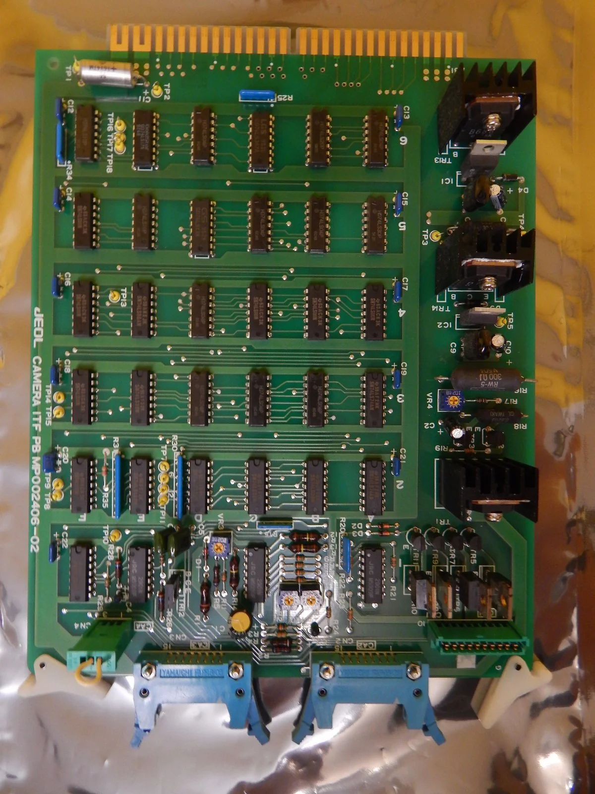 JEOL MP002406-02 CAMERA ITF PB Interface Board PCB Card JEM-2010F Working - Image 4