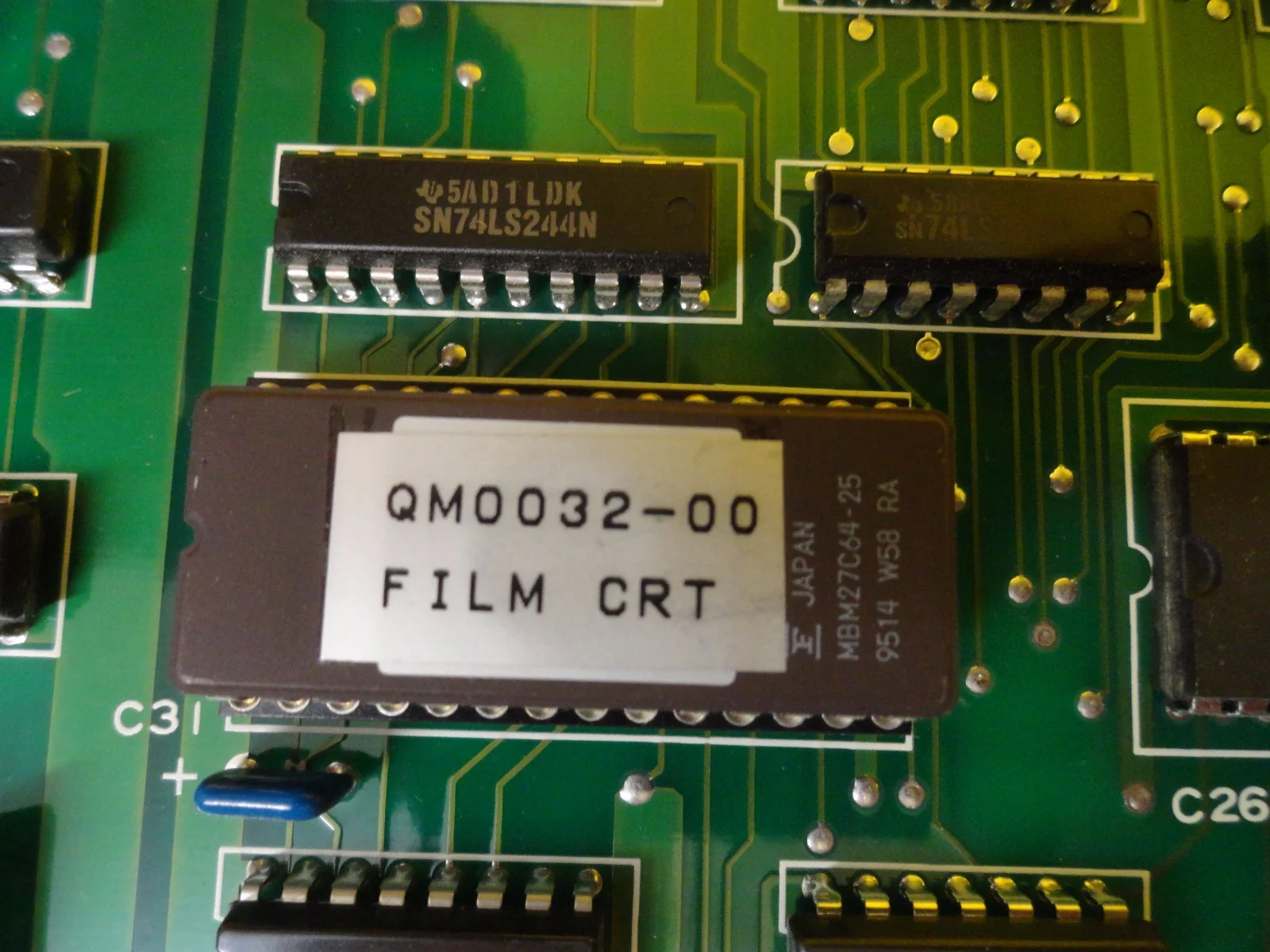 JEOL MP002407-03 FILM CRT ITF PB Interface Board PCB Card JEM-2010F Working - Image 9