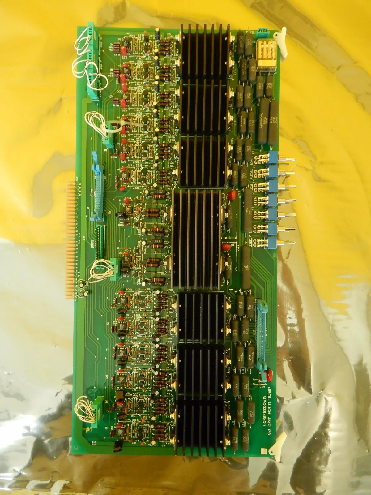 JEOL MP002848(01) ALIGN AMP PB PCB Card KI JEM-2010F TEM Working - Image 3