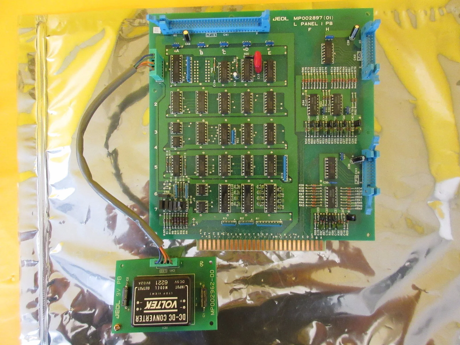 JEOL MP002897(01) L PANEL 1 PB Board PCB Assembly MP002962-00 JEM-2010F Working - Image 2