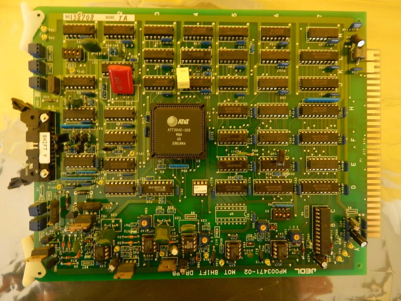 JEOL MP003471-02 MOT SHIFT DR PB Board PCB Card SHIFT Y TA JEM-2010F Working - Image 3