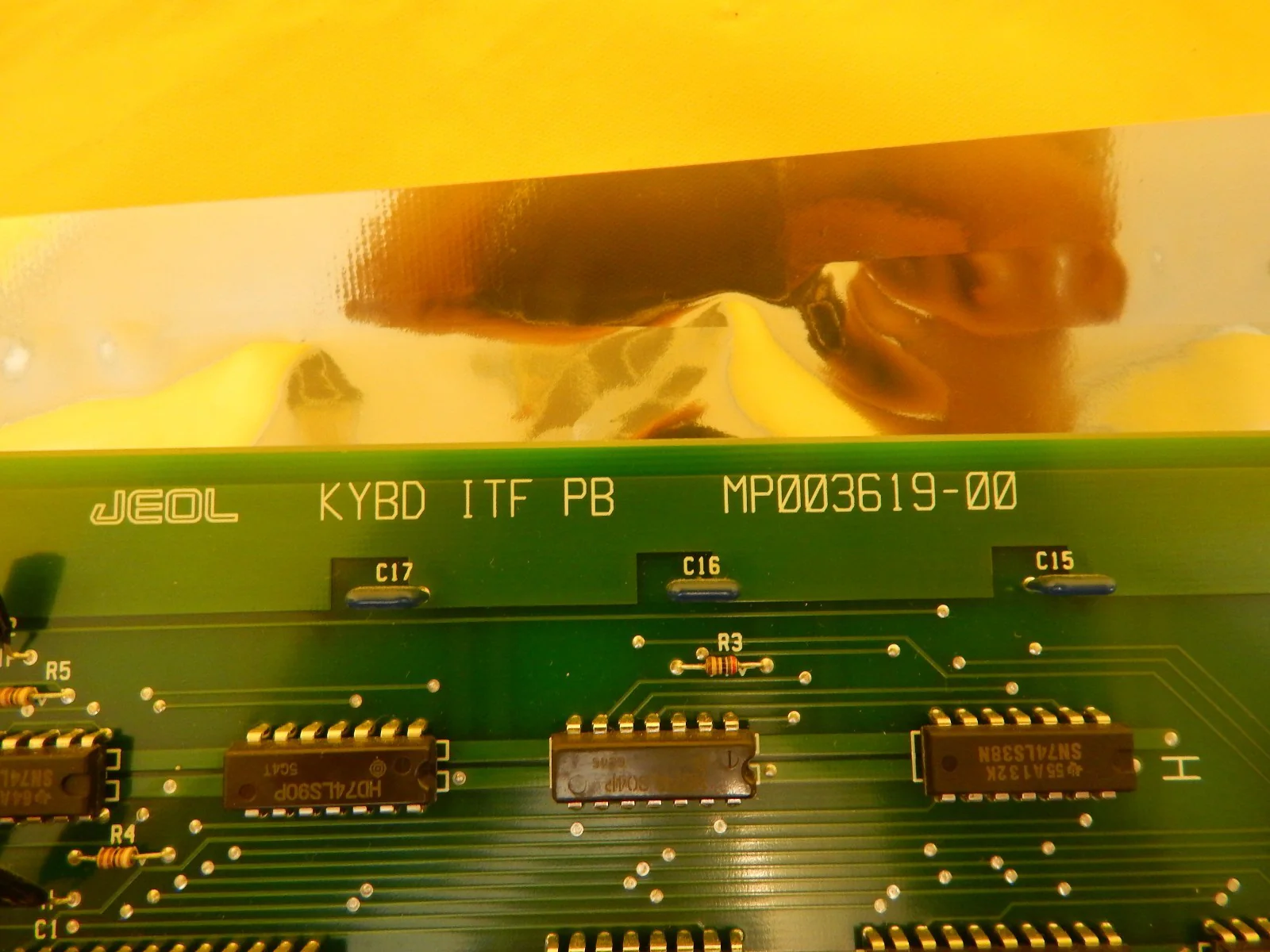 JEOL MP003619-00 KYBD ITF PB Interface Board PCB Card JEM-2010F Working - Image 8