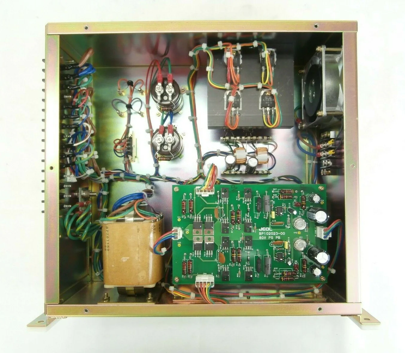 JEOL PS UNIT(7) Power Supply JWS-7555S Wafer Defect Review SEM Working Spare - Image 9