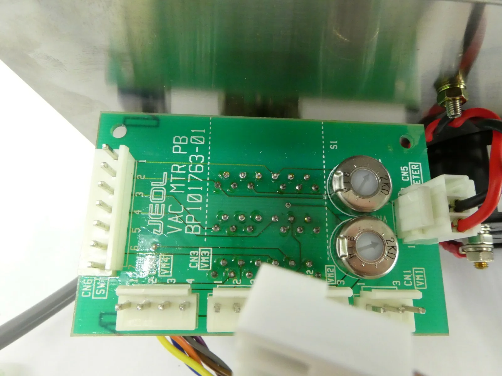JEOL Stage Vacuum Control Panel BP102002-00 BCD-PIN/SW PB JWS-7555S SEM Working - Image 10