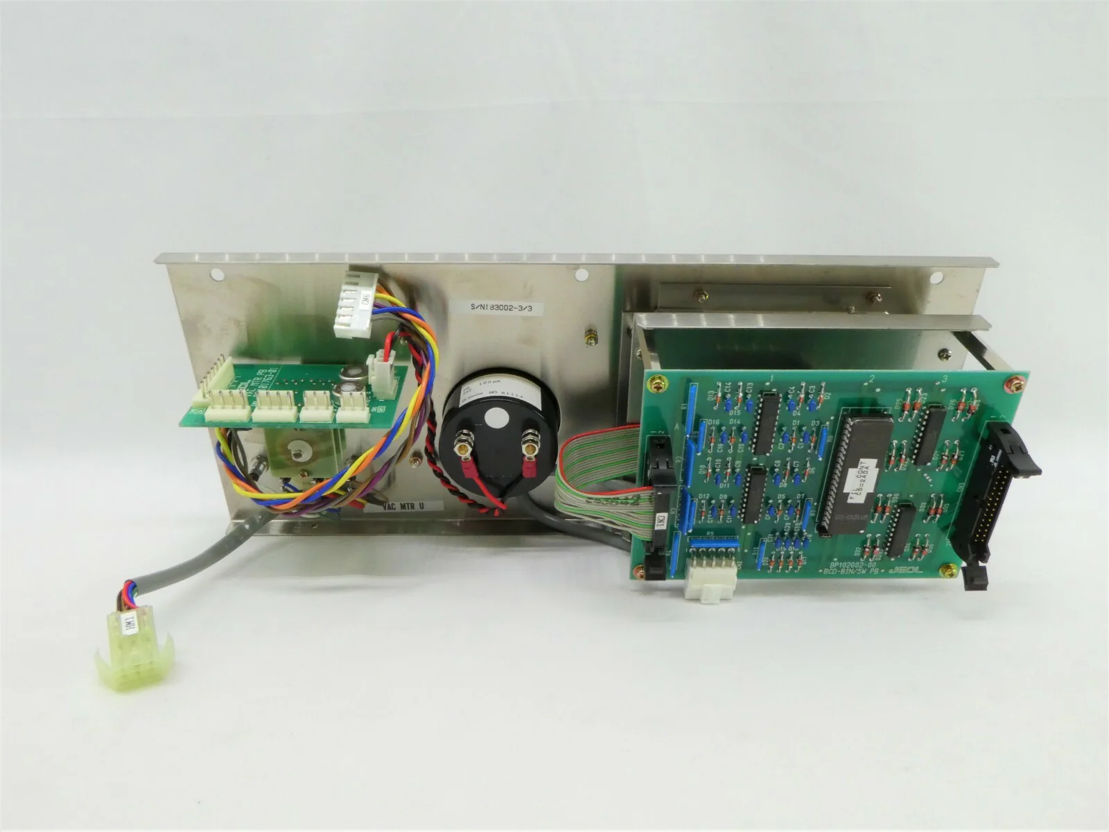 JEOL Stage Vacuum Control Panel BP102002-00 BCD-PIN/SW PB JWS-7555S SEM Working - Image 3