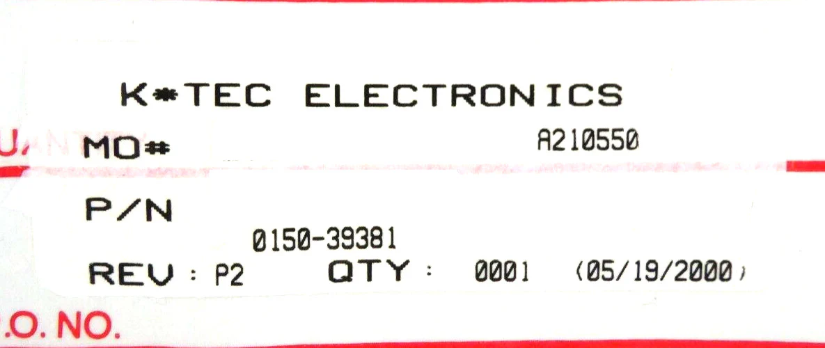 K*Tec Electronics A210550 RF Endpoint Coaxial Cable AMAT 0150-39381 New Surplus - Image 8
