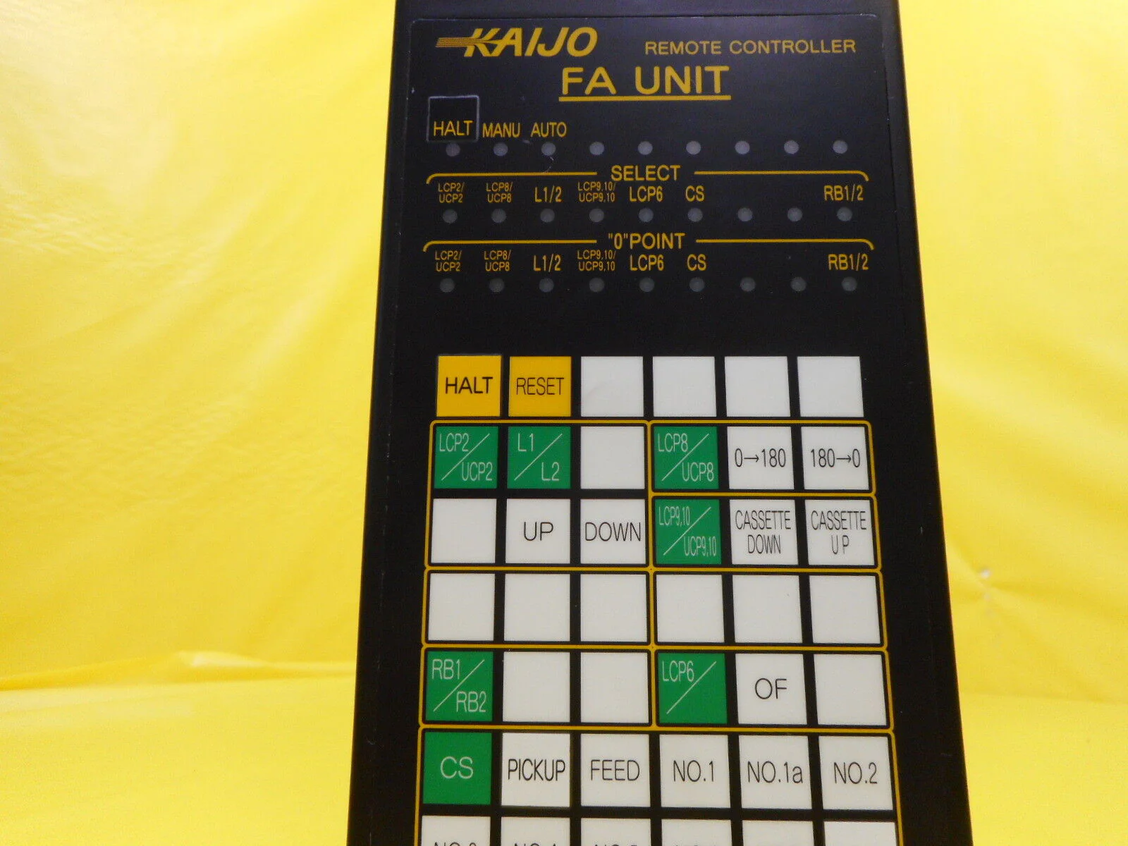 Kaijo Sonic FA Unit Wafer Cassette Remote Controller Used Working - Image 4