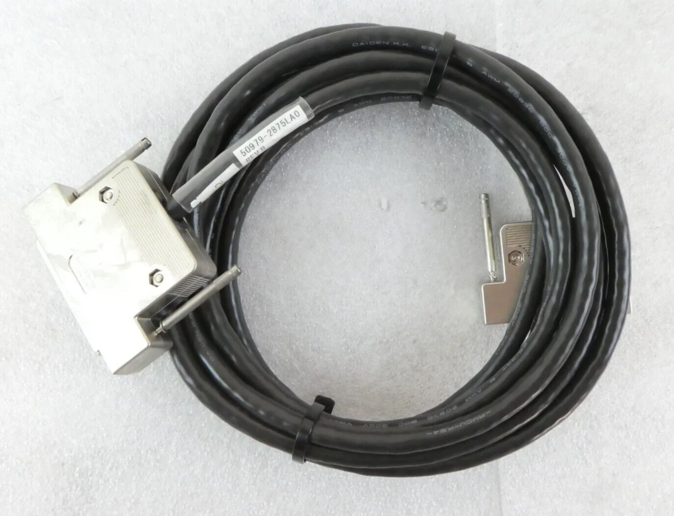 Kawasaki 50979-2875LA0 300mm Wafer Robot Interface Cable Working Surplus - Image 2