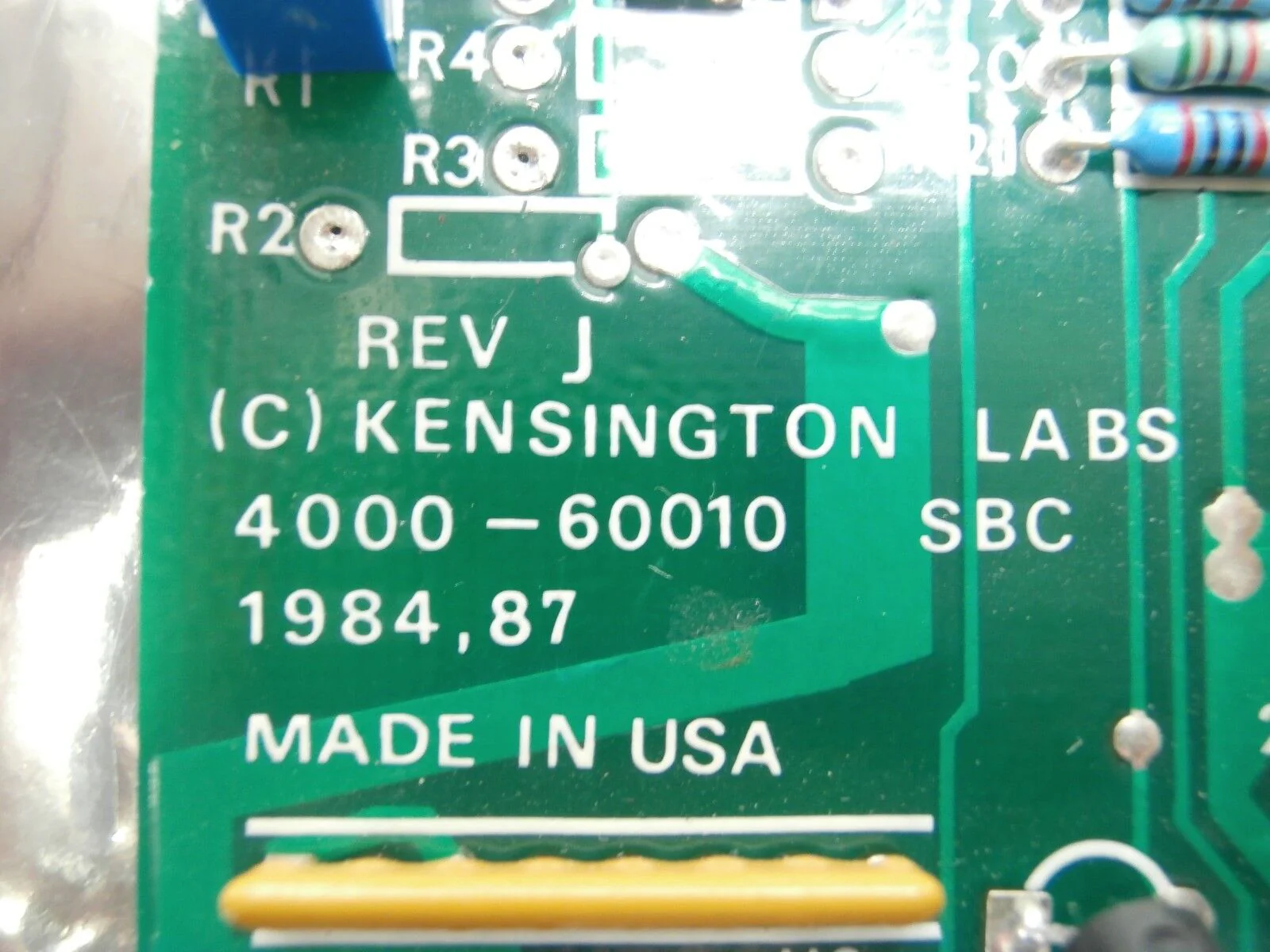 Kensington 4000-60010 SBC Single Board Computer PCB Card v16.56 V Working Spare - Image 12