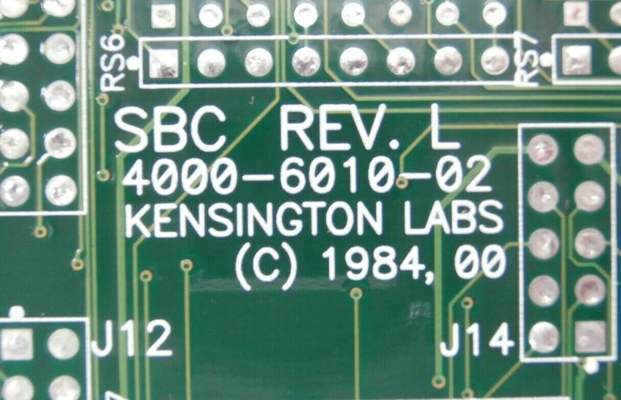 Kensington 4000-6010-02 SBC Single Board Computer PCB Card  V v19.40 Working - Image 11