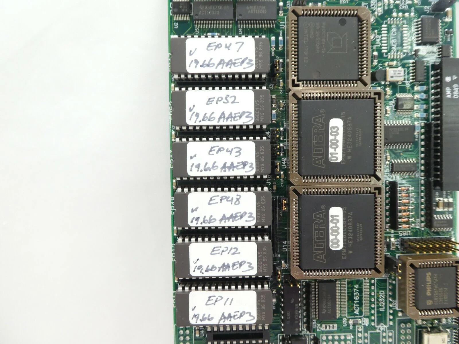 Kensington 4000-6010-02 SBC Single Board Computer PCB Rev. L 19.66 AAEP3 Spare - Image 11