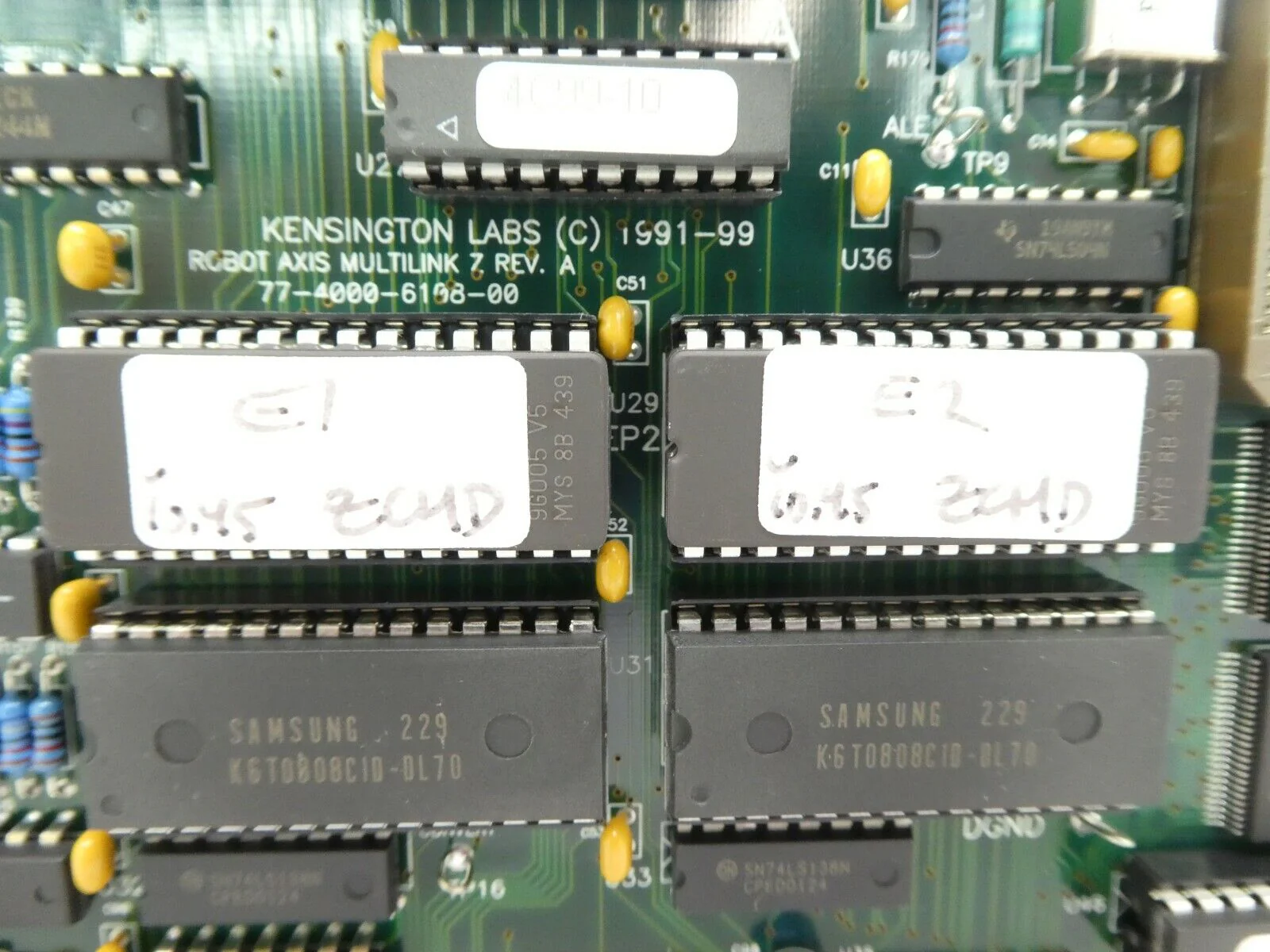 Kensington 77-4000-6108-00 Robot Axis Multilink Z Board PCB v10.45 ZCHD Working - Image 12
