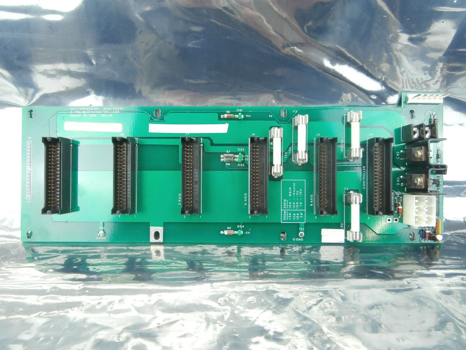 Kensington Laboratories 4000-60043 5-Axis Motherboard PCB Rev. H Working Spare - Image 2
