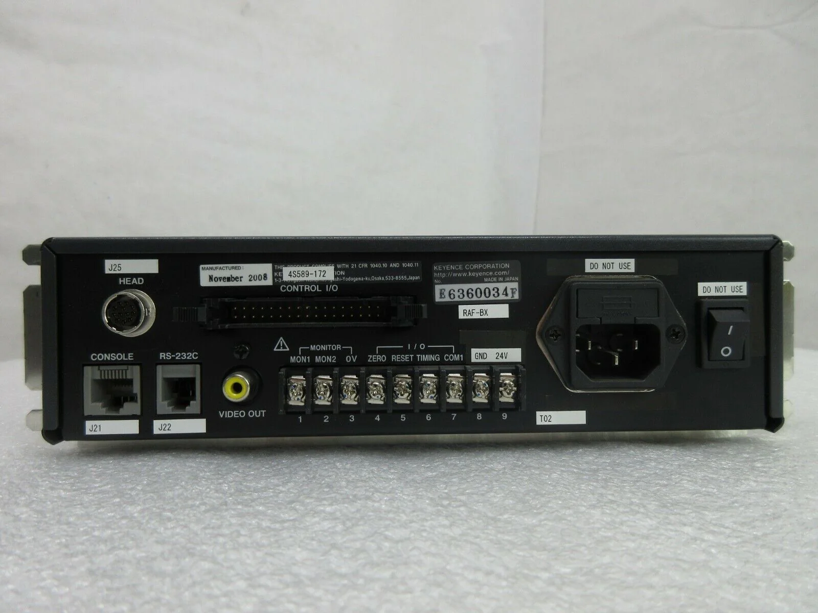 Keyence LT-5959 High-Accuracy Laser Confocal Meter Working Surplus - Image 3