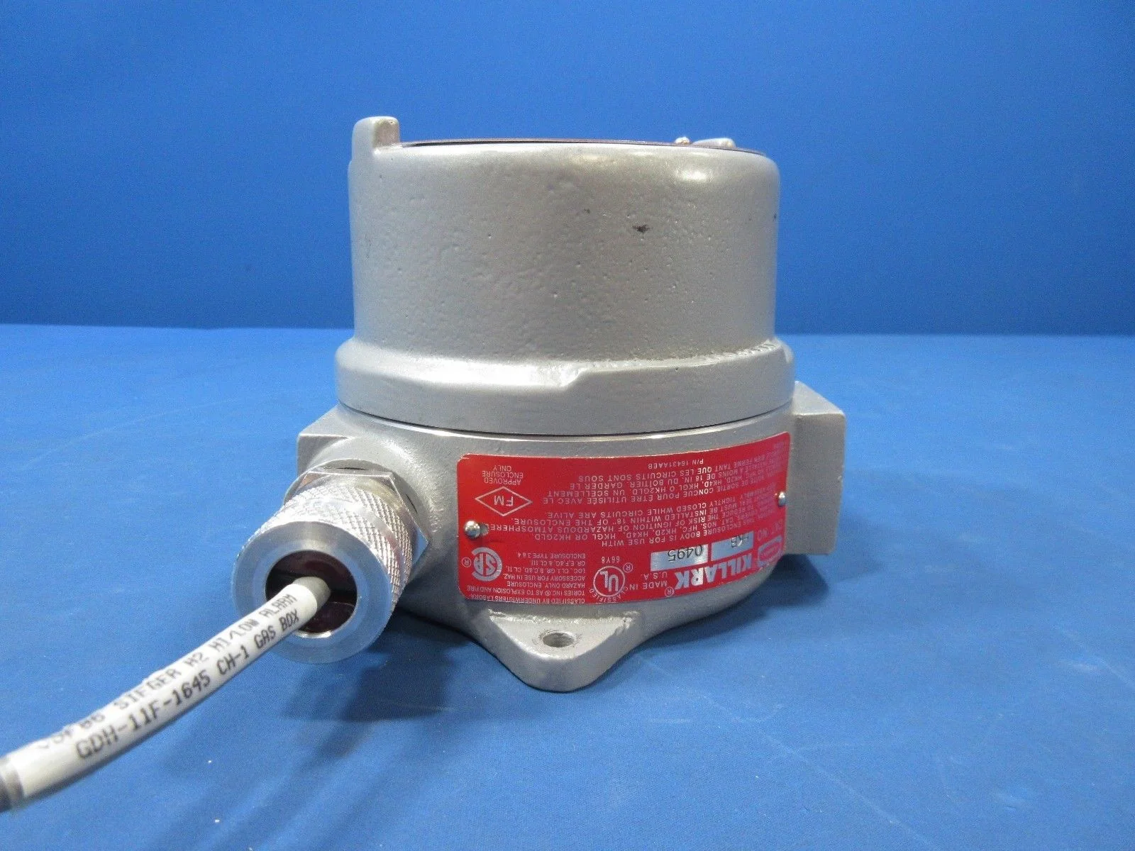 Killark Sieger 16431AAEB HKGL0795 HKB0495 Kokusai Zestone DD-1203V Used Working - Image 4